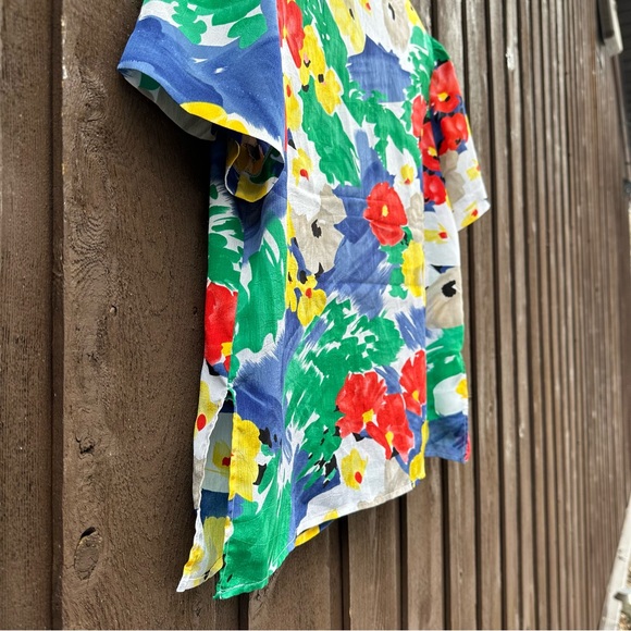 Floral Woven S/S Blouse - Picture 5 of 5